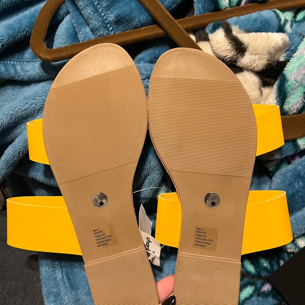 Yellow Sandals